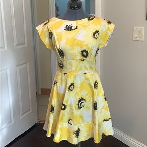 Kate Spade Yellow Daisy Dress